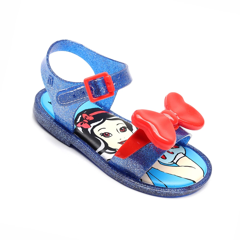 Мини Мелисса новинка 2019 прозрачная обувь принцессы сандалии для девочек
