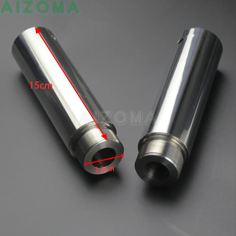 39mm Motorcycle Fork Tube Extensions 5&quot &amp 5 inch Extension For Harley Dyna Super Wide Glide FXD Sportster xl1200 883 Iron Custom |