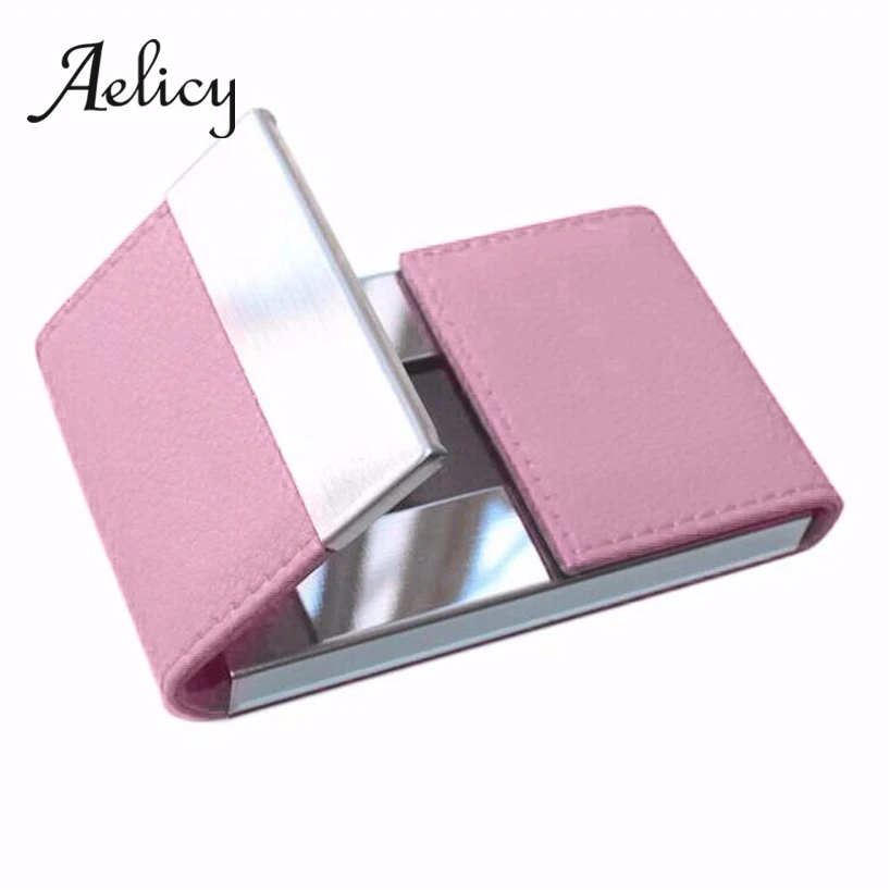 Aelicy женский розовый из искусственной кожи металлический двойной открытый чехол