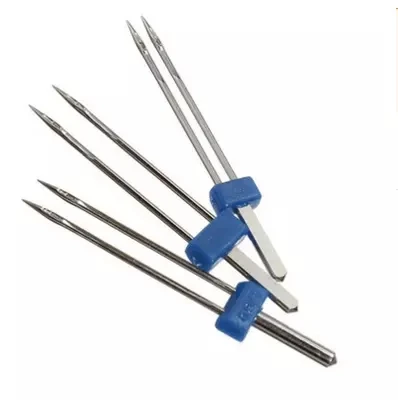 Бытовая швейная машина 3 шт. двойные Швейные иглы булавки Размер 2 0/90 4 швейные |