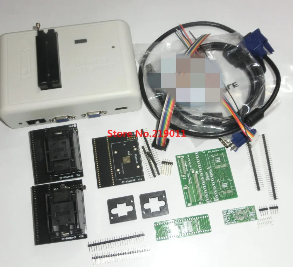 RT809H+ BGA64 RT-BGA64-01+ BGA63 RT-BGA63-01 SCOKET emmc-nand FLASH чрезвычайно быстрый Универсальный программатор