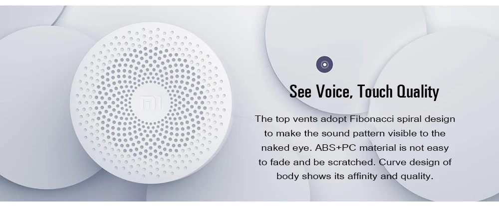 Xiaomi мини AI Bluetooth динамик портативный спортивный музыкальный аудио динамик жизнь водонепроницаемый Модный маленький динамик s AI динамик