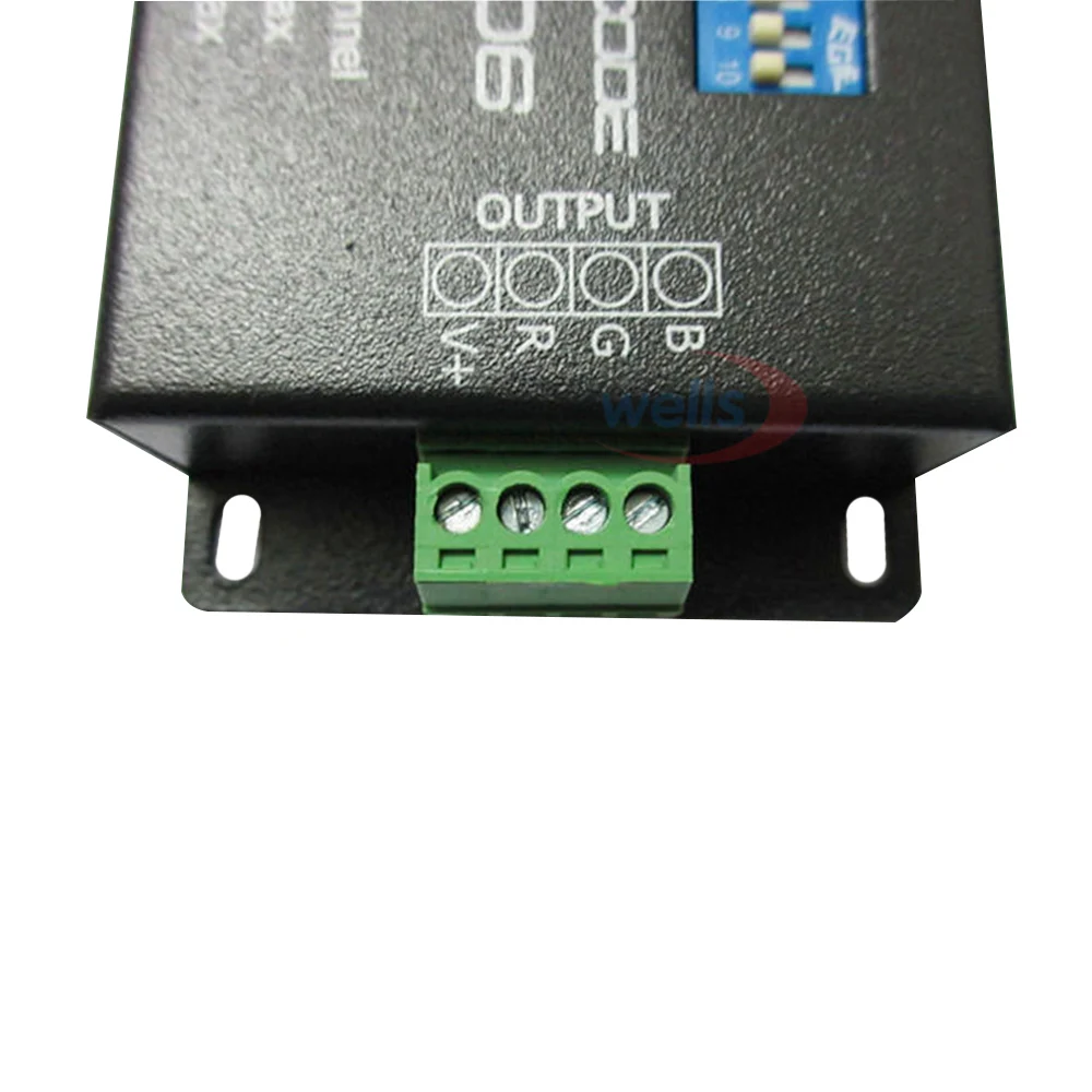 Фото PX24506 DMX 512 декодер драйвера 9A DMX 512 усилитель 12 в 24 В светодиодный DMX512 контроллер для RGB светодиодных лент №3