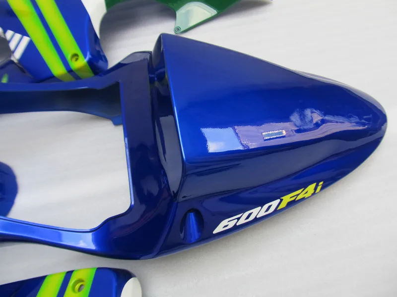 Комплект обтекателей под давлением для HONDA CBR600F4I 01 02 03 CBR600 F4I 2001 2002 2003 CBR 600 синий