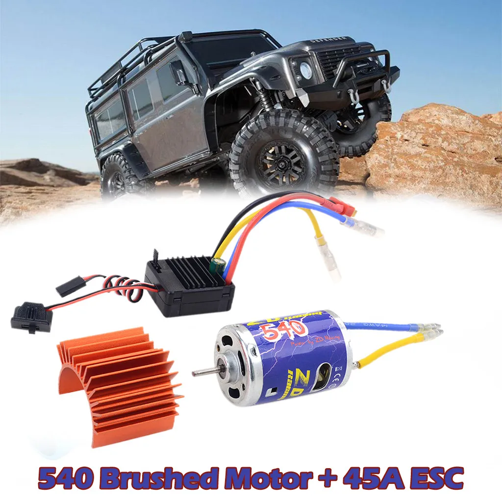 Аксессуары для автомобиля с дистанционным управлением ZD Racing 540 матовый двигатель