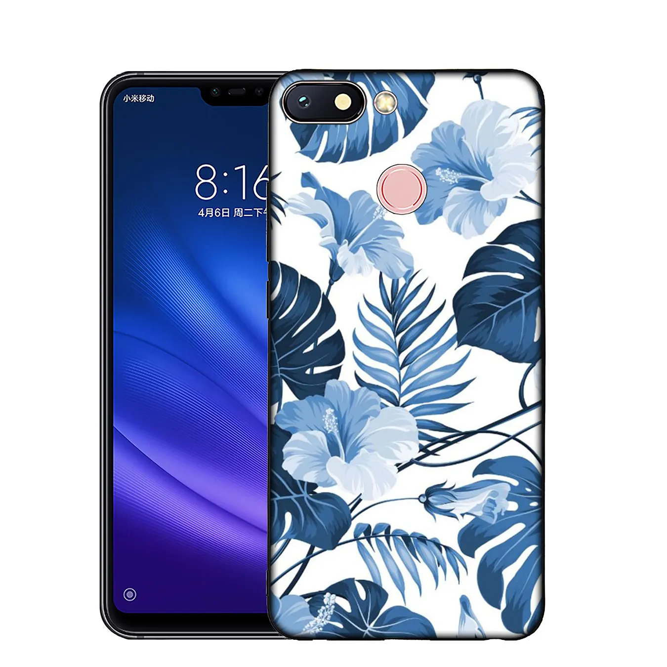 IYICAO красная бабочка на белые розы цветок Мягкий силиконовый чехол для Xiaomi mi 9 8 A2