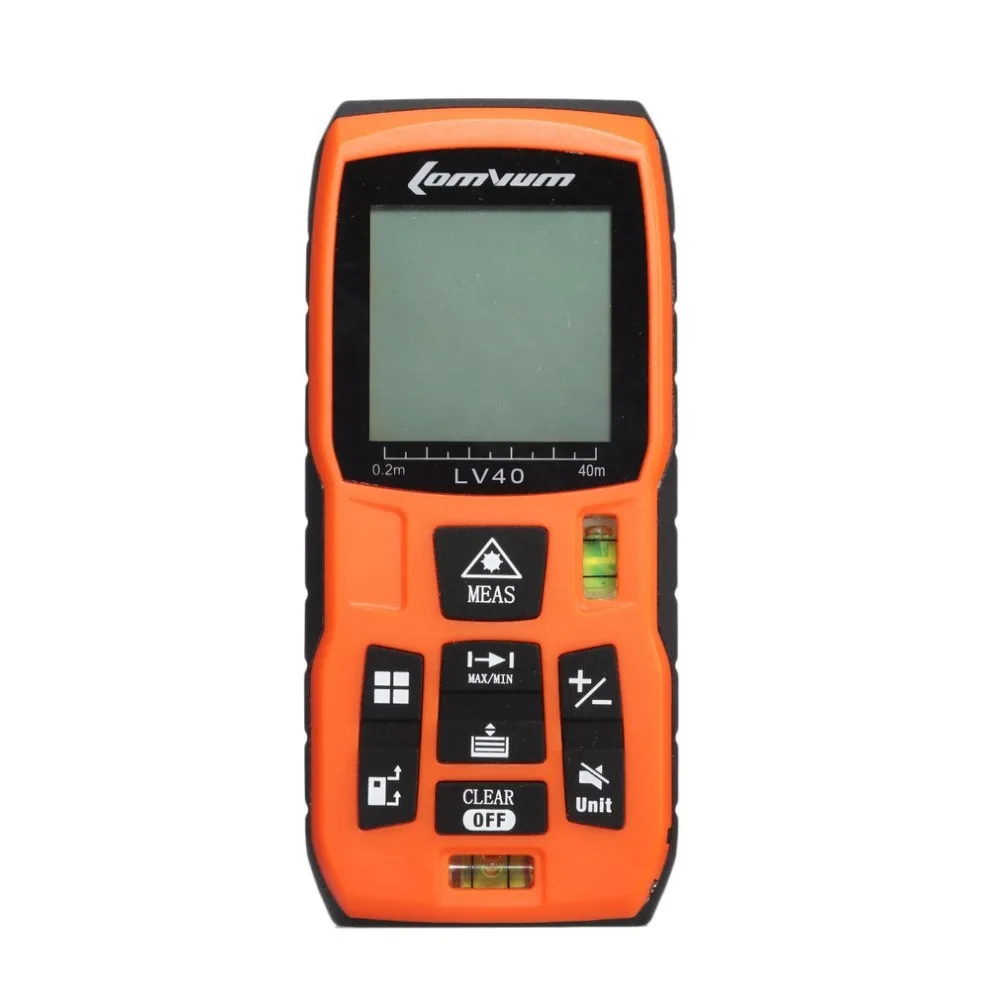 Portable Handheld Digital Laser Rangefinder Distance Meter Measure Tape 40m Range Finder Area Volume Diastimeter | Инструменты