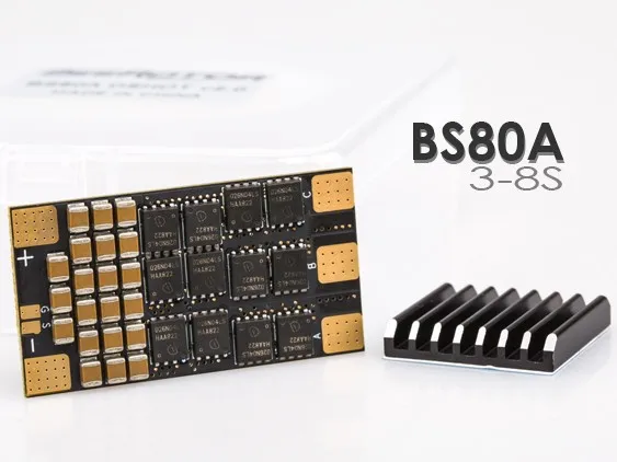 BeeRotor 80A Бесщеточный Регулятор скорости ESC V2.0 с OneShot MultiSho DSHOT BLHeli_S 3 8S RC Lipo Motor|Детали