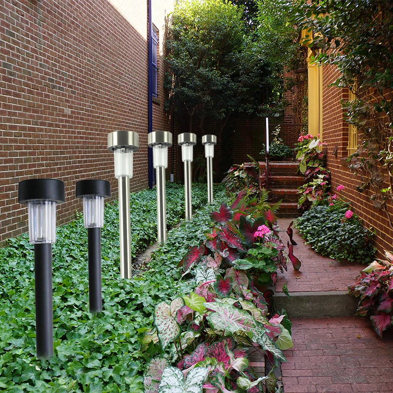 10 ШТ. Солнечная панель LED Спайк Пятно Света Прожектор Пейзаж Двор путь Газон Для