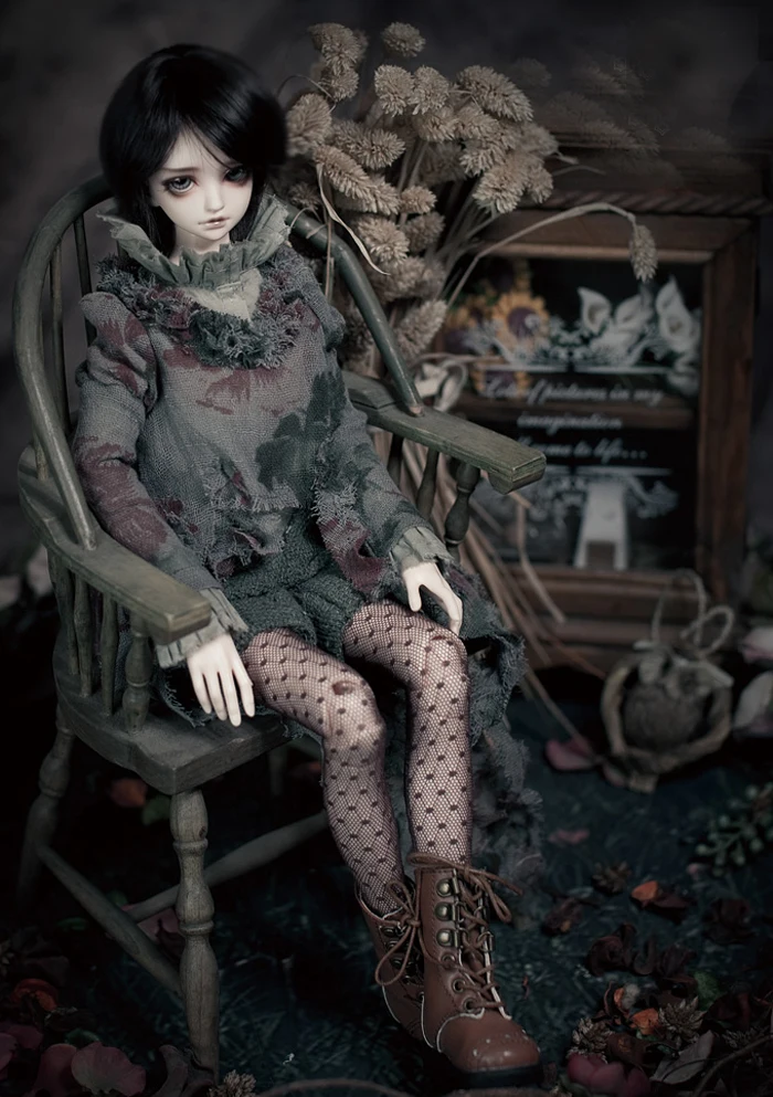 BJD 1/4 MSD Pyrus boy/girl Смола модельные Фигурки игрушки макияж Свободные глаза HeHeBJD 48 см