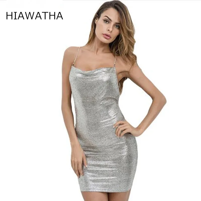 Гайавате Vestidos Для женщин спинки Крест Платье Лето пикантные Клубные Спагетти