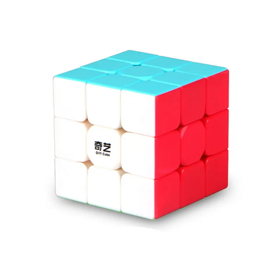 Qiyi 3x3 кубик рубика Warrior W 3x3x3 волшебный куб для начинающих Stickerless 3 слоя скоростной куб профессиональные головоломки игрушки для детей