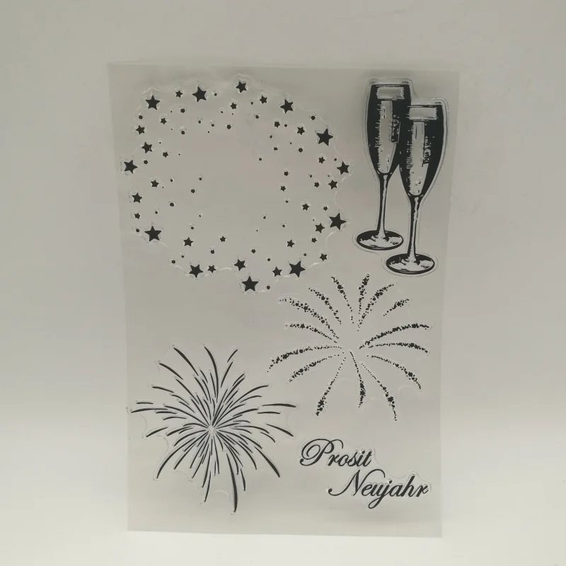 1sheet Background transparent Silicone stencil for DIY Scrapbooking photo album decorative sheets | Канцтовары для офиса и
