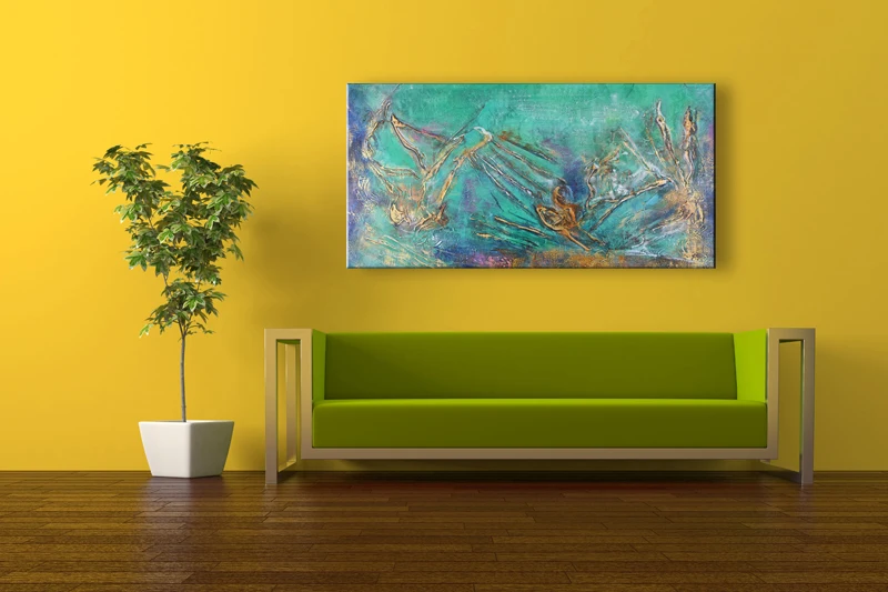 Картина маслом на холсте ручной работы современная 100% лучшее искусство картина с