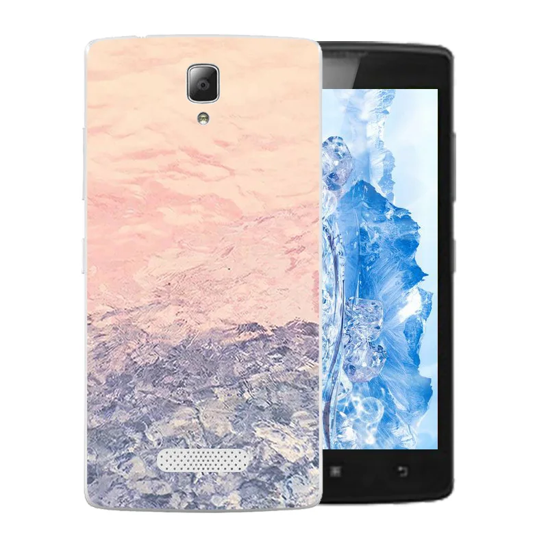 Для Lenovo A2010 чехол для телефона цветной каменный узор мягкий TPU силиконовый Fundas
