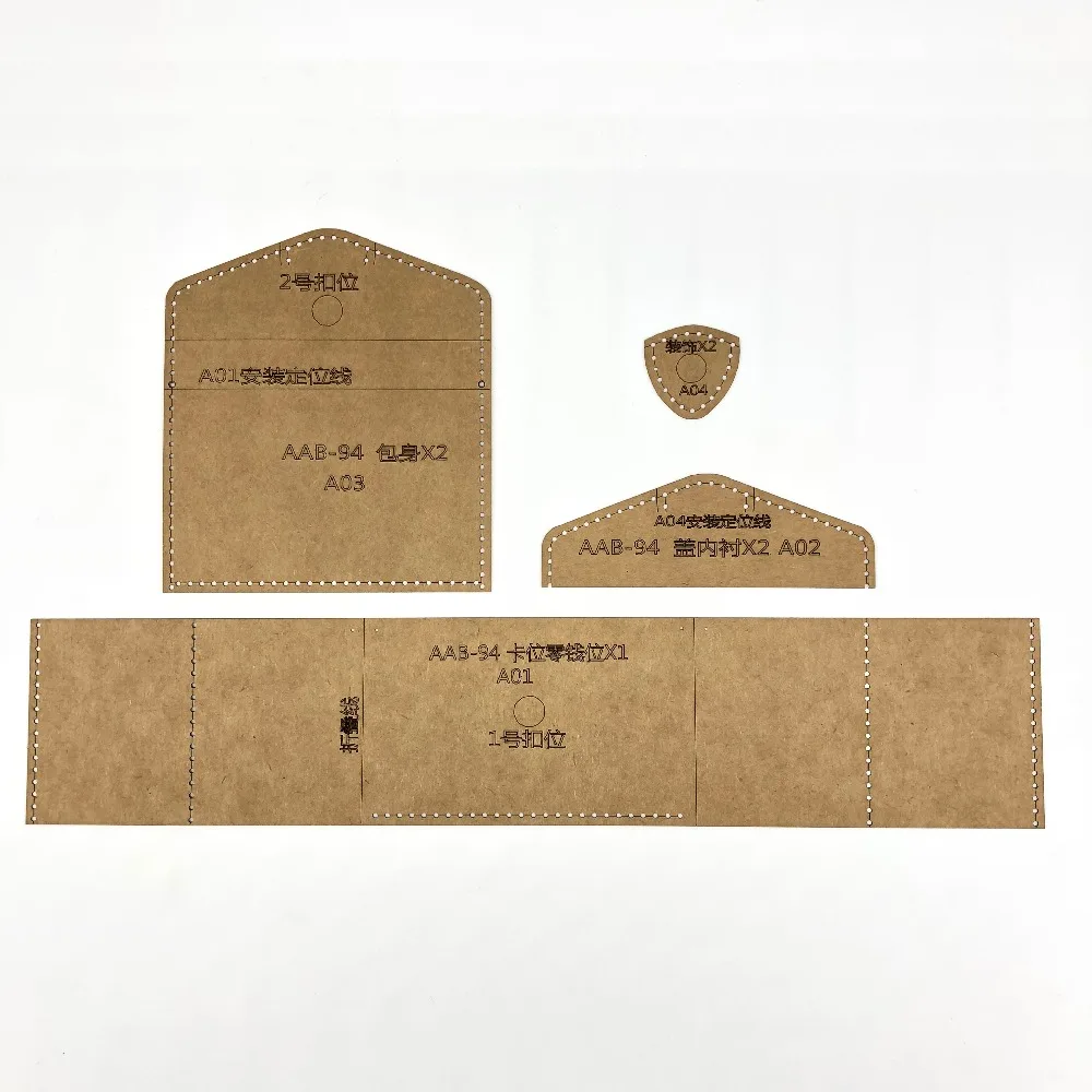 1 набор Женский кошелек и из кожи бумажника|Швейные выкройки| |