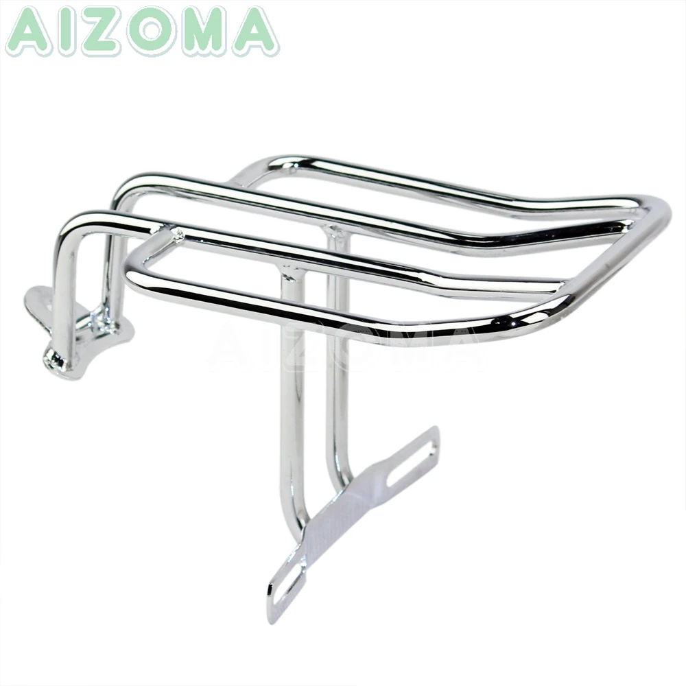 

Motorcycle Drag Specialties Rear Fender Luggage Rack For Harley Touring Electra Glide Road Glide FLHTC FLTR 98-06 w/ Solo Seats