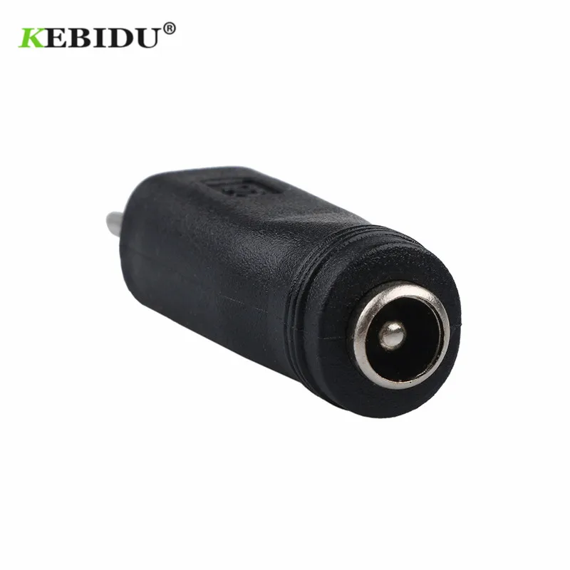 Kebidu 3 шт. 5 5x2 1 мм гнездо к Mini / Micro USB папа Pin DC зарядное устройство адаптер конвертер