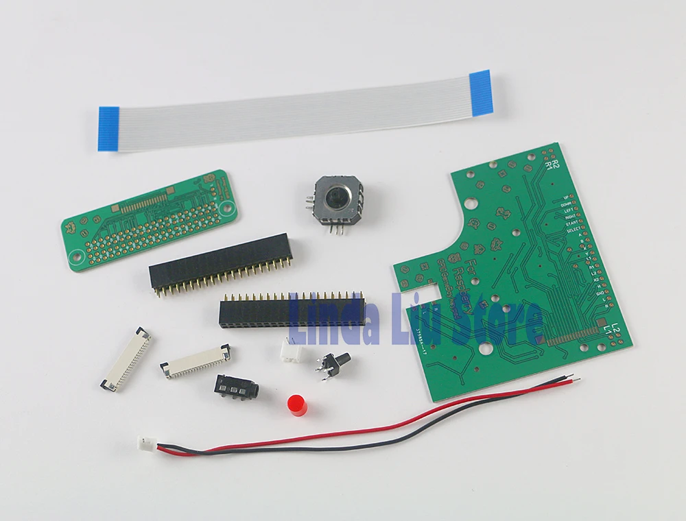 5 компл./лот для Game Boy GB Zero DMG 01 6 кнопок печатная плата переключатель набор проводов