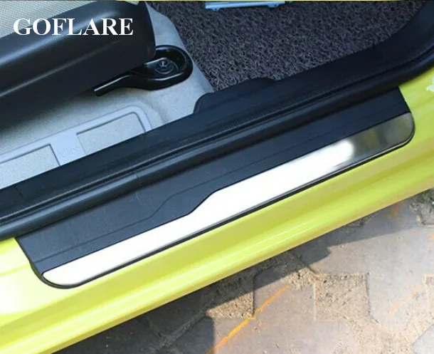 

led auto door sill protector for Honda Fit Shuttle accessories 2014-2018 2019 illuminated door sills scuff plate thresholds