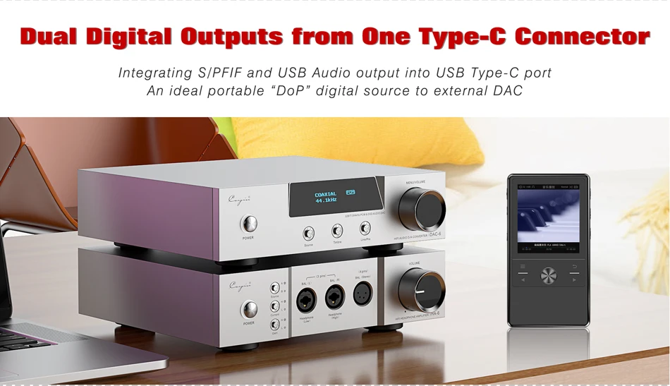 Cayin N3 DAC Loseless Bluetooth 4,0 Apt-x Hifi DSD DAC MP3 FLAC портативный музыкальный плеер с поддержкой 256 DOP CTIA type-C