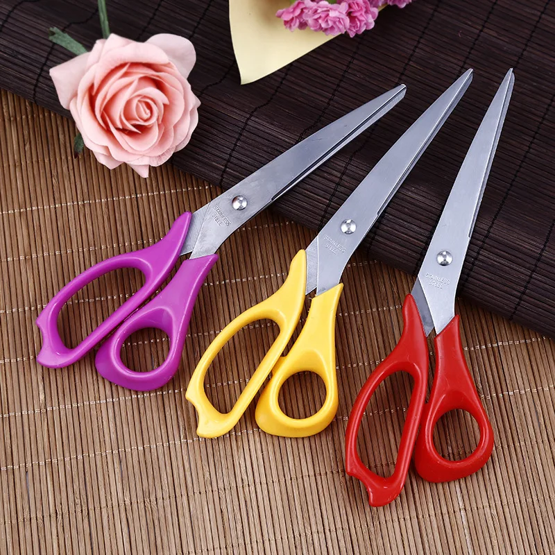 

8.5 Inch New Vintage Household Tailors Sewing Supplies Embroidery Sewing Scissors Craft Stainless Steel Sissors for Cut Cloth E