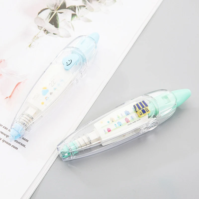 1 шт. Новое поступление Kawaii животные пресс тип декоративная лента-корректор дневник канцелярские школьные принадлежности