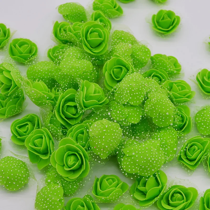 50/100 шт. 3 см мини пены розы искусственные цветочные бутоны искусственный цветок Роза для Свадебные украшения венок DIY аксессуары Скрапбукинг подарки