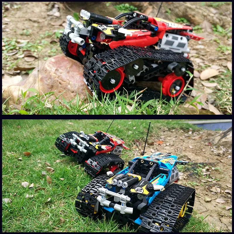 RC Creator Technic пульт дистанционного управления боевой танк строительные блоки город военные игрушки Дети