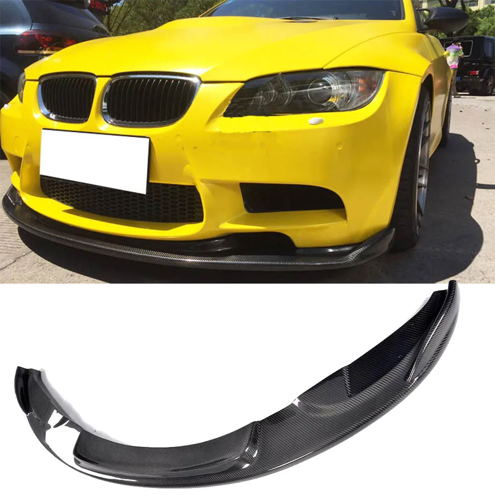 Диффузор для переднего бампера BMW E90 E92 E93 M3 из углеродного волокна Sedan Coupe Convertible
