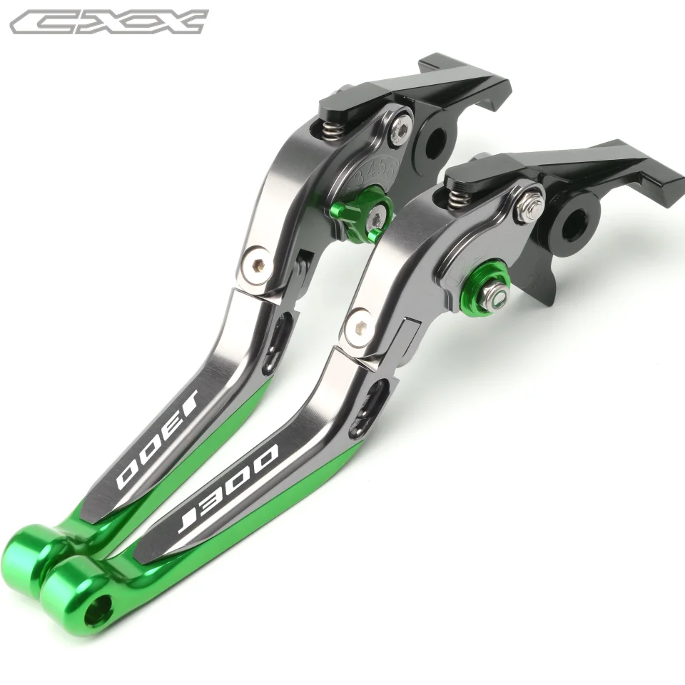 

Motorcycle Accessories Folding Extendable Brake Clutch Levers For Kawasaki J300 2017 j300