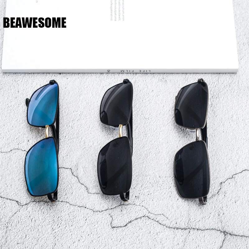 

2017 Aluminum Magnesium Men's Brand Designer Sunglasses Polarized Coating Mirror Sun Glasses gafas oculos de sol masculino 3072