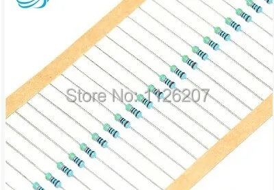 1000 шт. Металлические пленочные резисторы 1/4 Вт 10KR 10K 10 кОм 0 25 1%|metal film resistor|film resistors10k