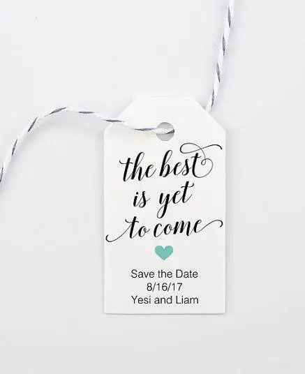 Персонализированные Бирки для подарков на свадьбу помолвку вечеринку