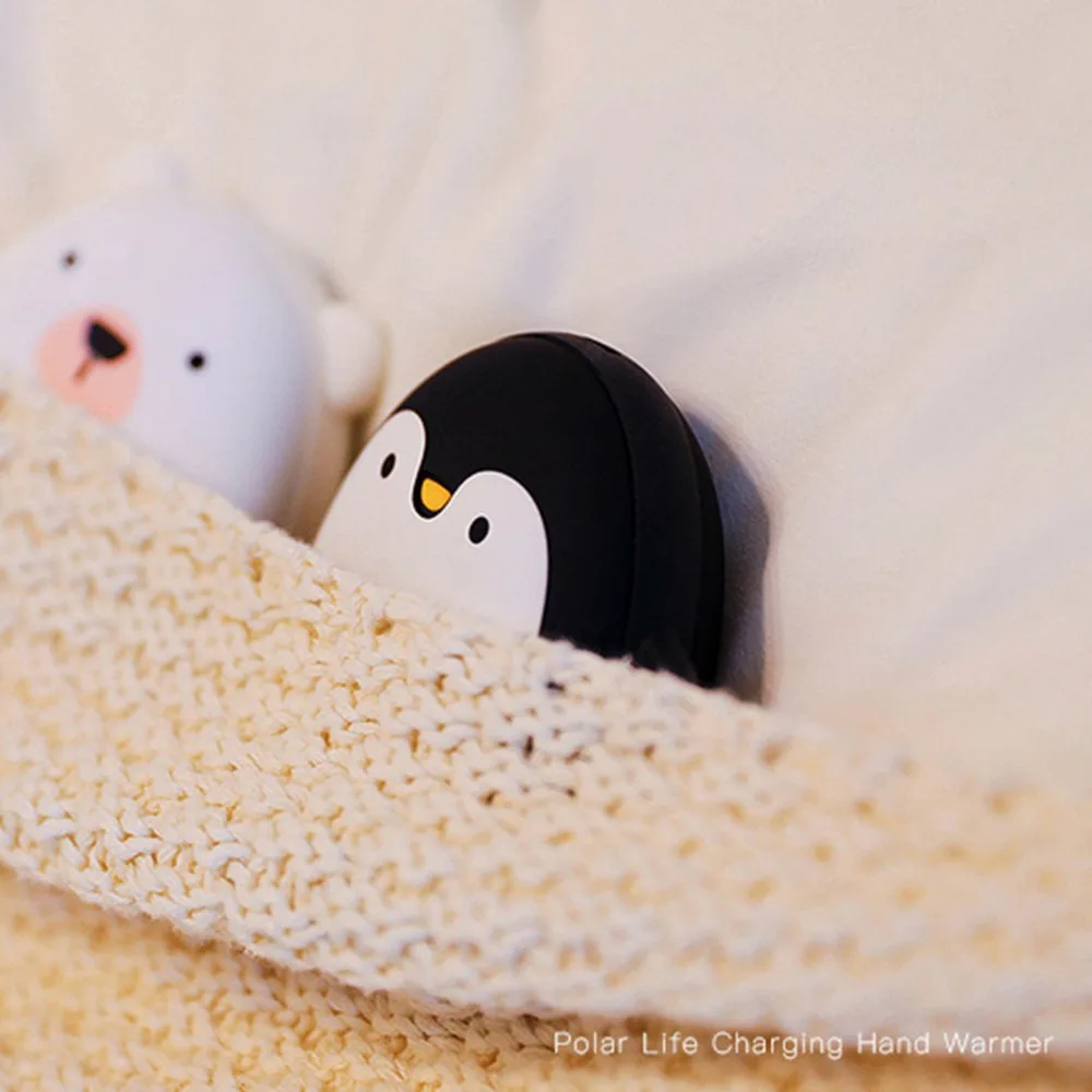 USB мгновенная зарядка гетры для рук унисекс портативная пара теплый Пингвин