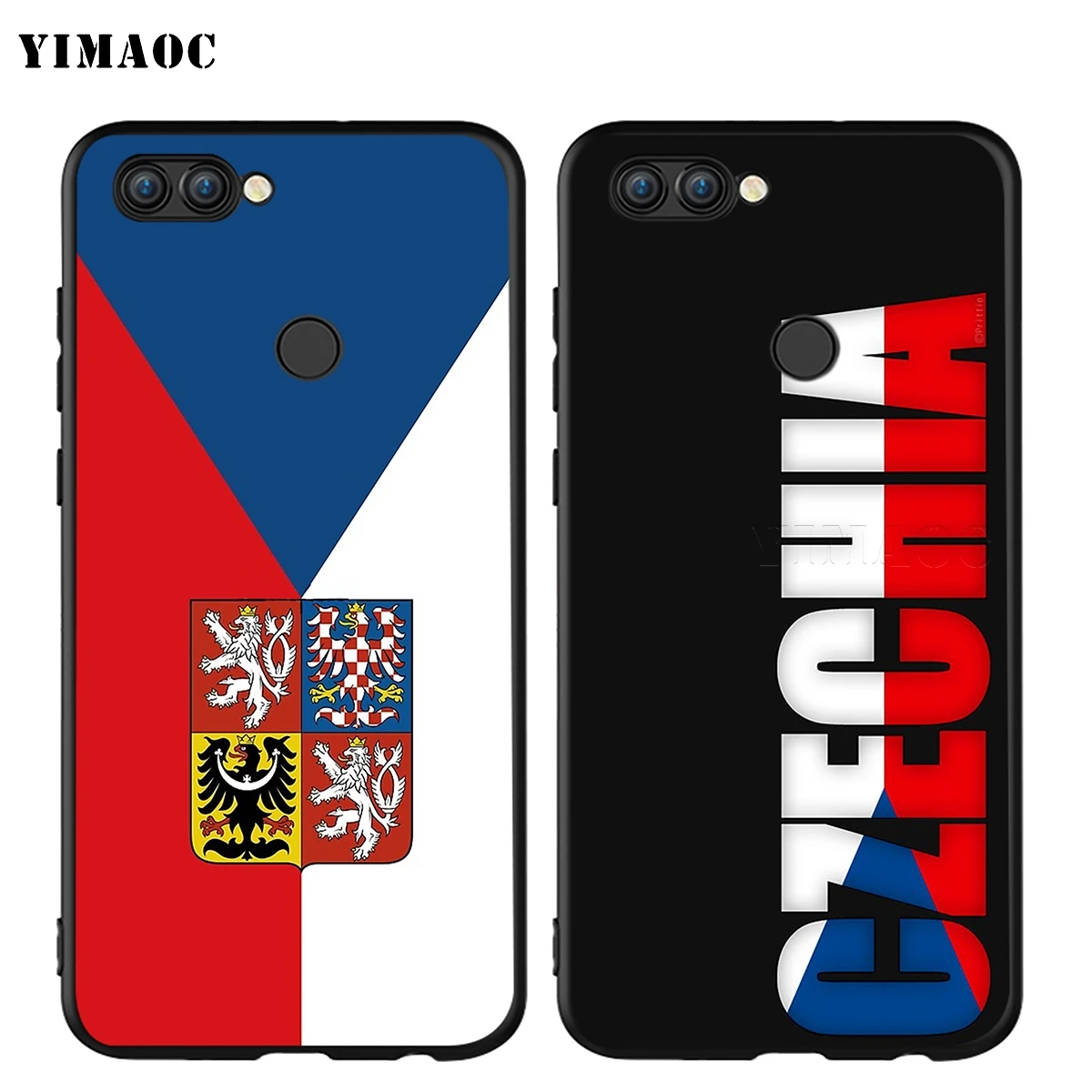 Силиконовый чехол YIMAOC с флагом Чехии для Huawei Honor 6a 7a 7c 7x8 9 10 Lite Pro Y6 Prime 2018 2017|Бамперы|