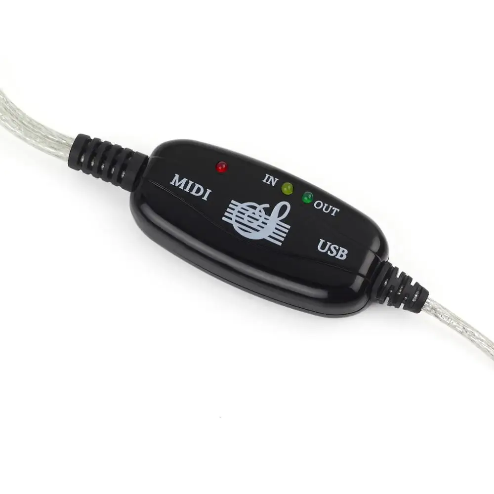 Кабель адаптер USB MIDI для ноутбука 6 футов 2 м|Кабели USB| |