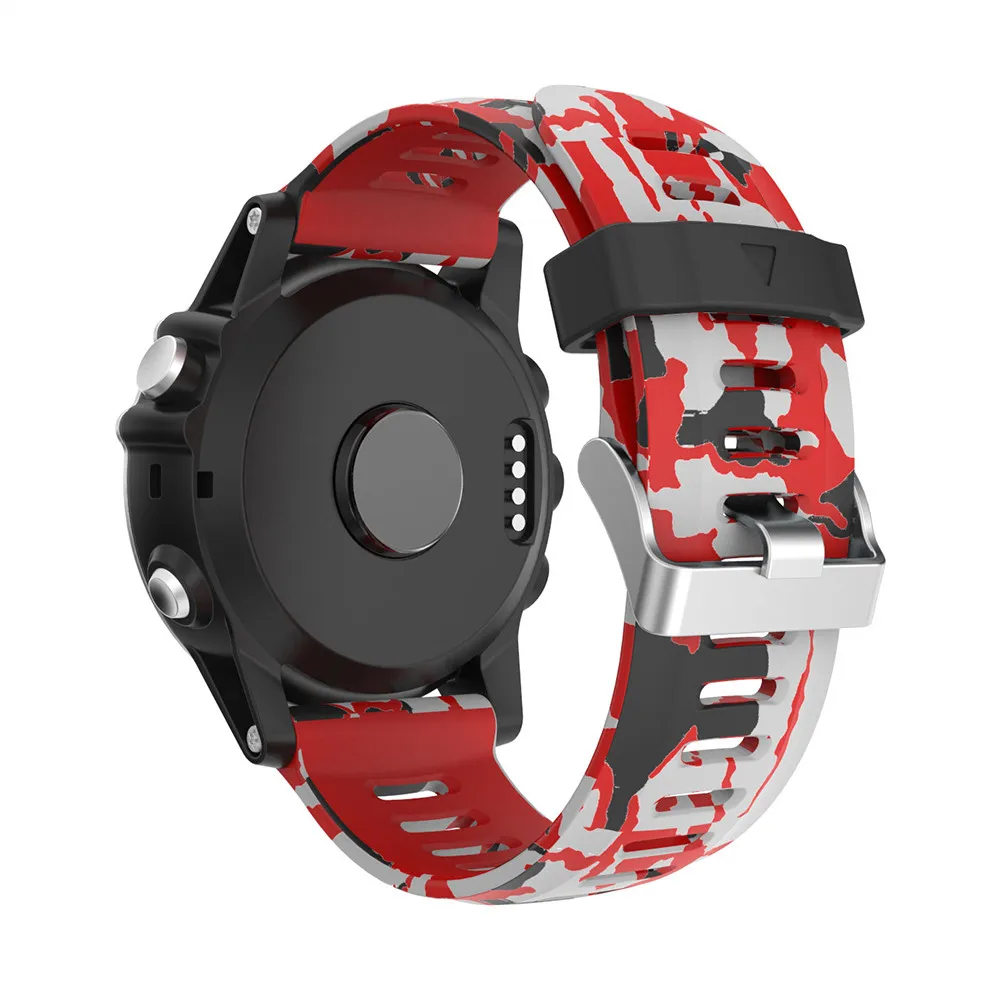 26 мм силиконовый ремешок для часов замена Garmin Fenix 5X/5X Plus занятий спортом на