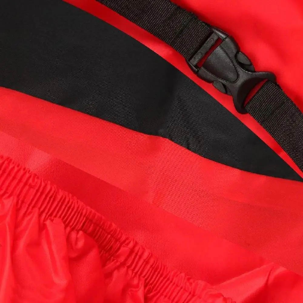 

Partol XXL Black Red Big Size Motorcycle Cover Waterproof Protective Sheets UV Resistant Washable Fadeproof Free Storage Bag