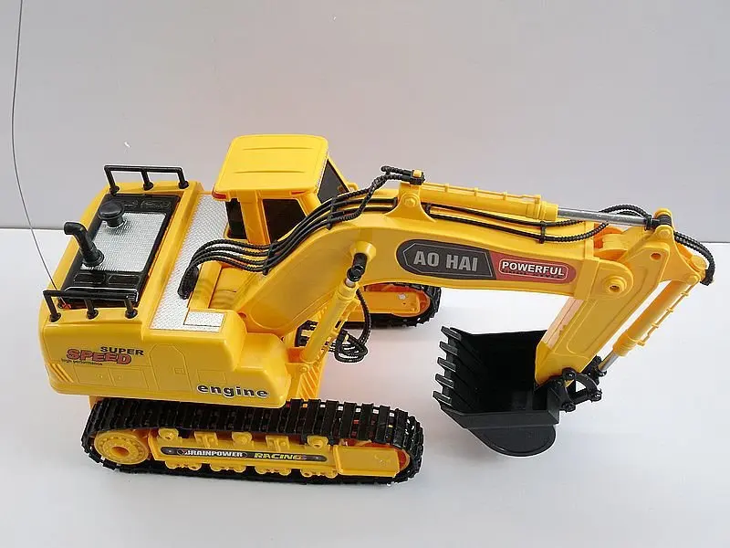Christmas Gift for children/ AOHAI Electric 8CH Excavator/ Remote Control Truck/ RC Construction Vehicle/Free shipping! | Игрушки и