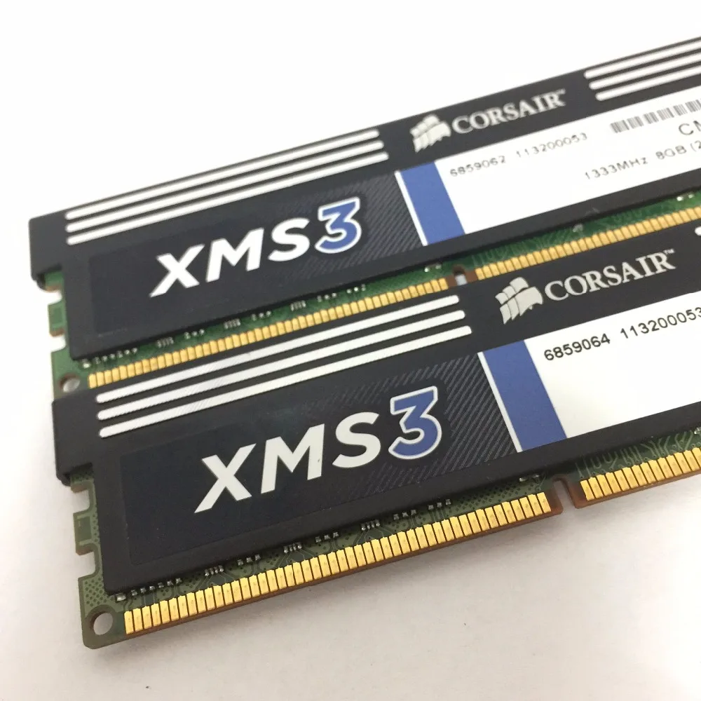 CORSAIR XMS3 2 ГБ 4 ГБ ПК настольный компьютер PC3 DDR3 1333 МГц 1600 МГц 1333 1600 2000 МГц Память DIMM