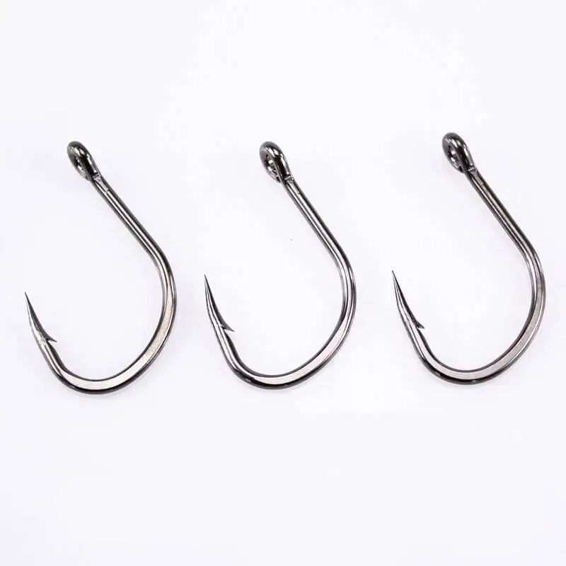 20pack Big game Jig Hooks Strong Mustad Fishhooks Saltwater Shark Hook 1-10# as Size Chart Freshwater weihefishing | Спорт и