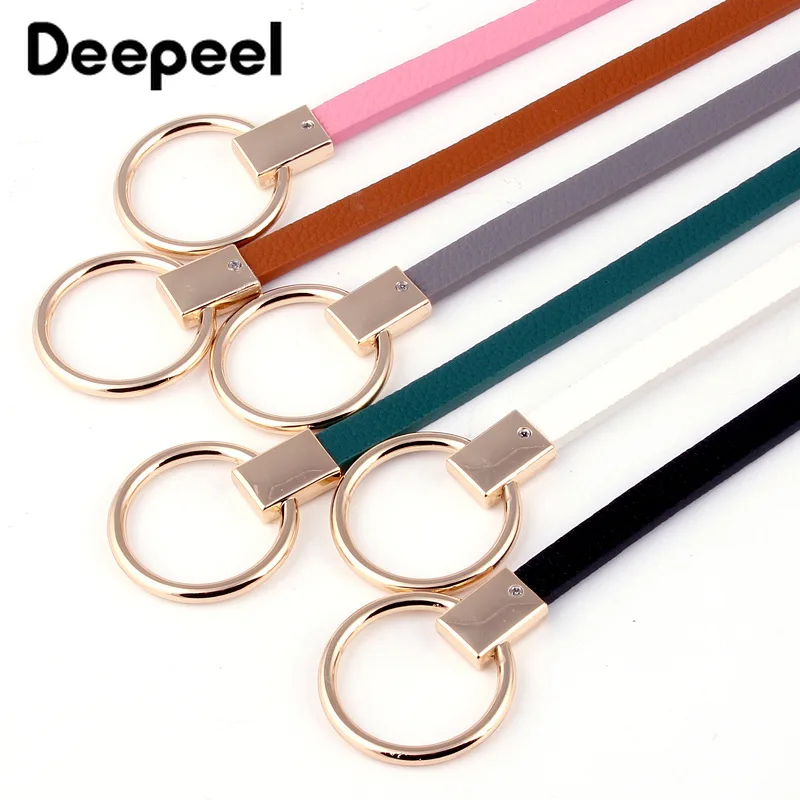 Deepeel 1 шт. тонкий ремень из искусственной кожи/воловьей кожи искусственная