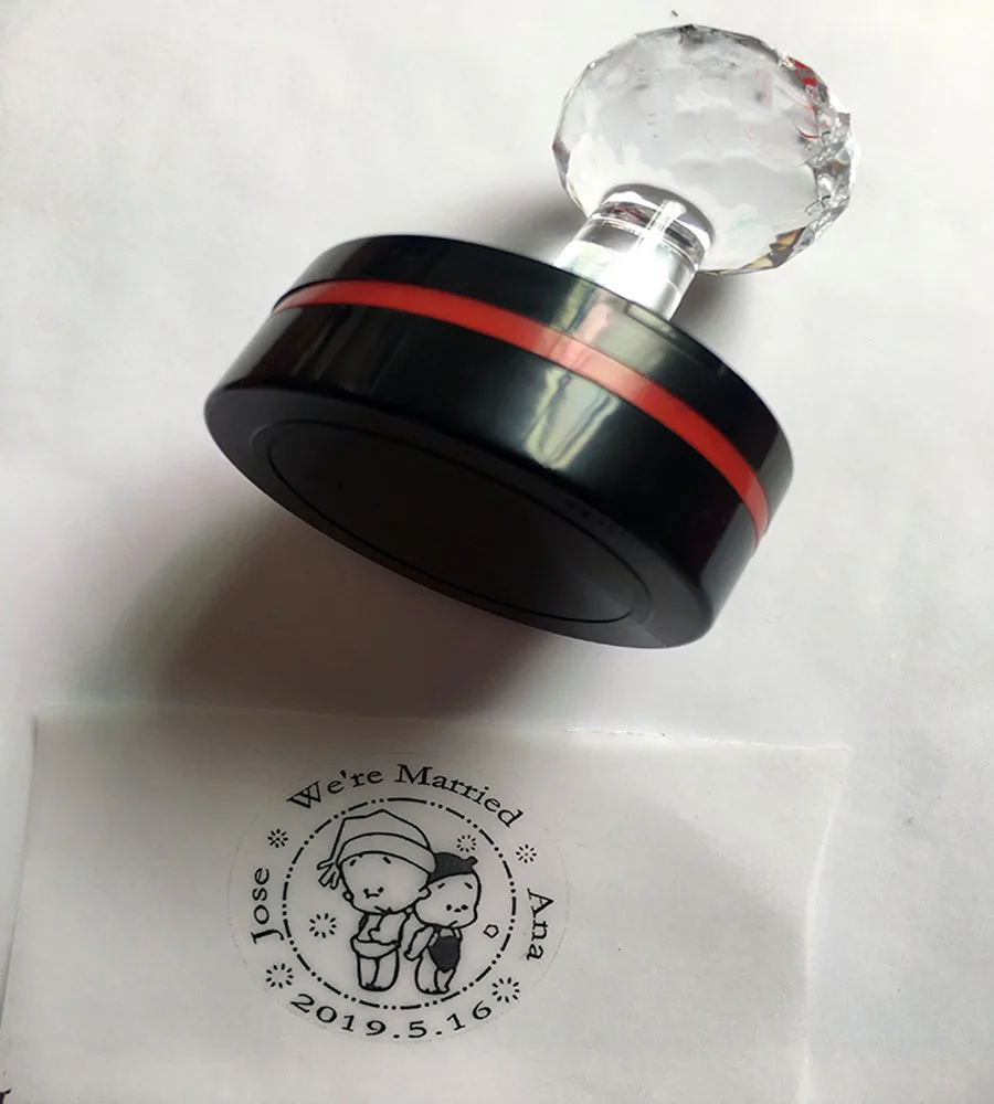 Индивидуальная Свадебная печать для самостоятельной Печати бизнес семейный