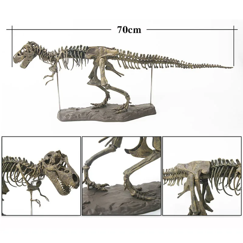3D модель динозавра Детские сборочные игрушки моделирование ископаемый скелет
