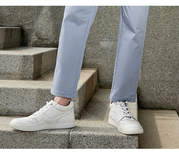 JackJones мужские укороченные брюки из хлопка, зауженные брюки длиной до щиколотки, мужская одежда 219114554