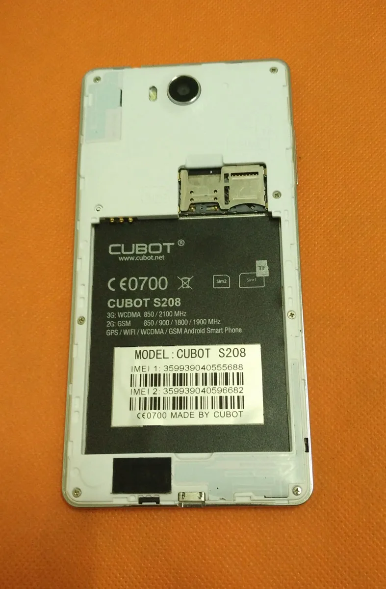 Оригинальная фото задняя камера 8.0MP модуль для Cubot S208 MTK6582 четырехъядерный 5
