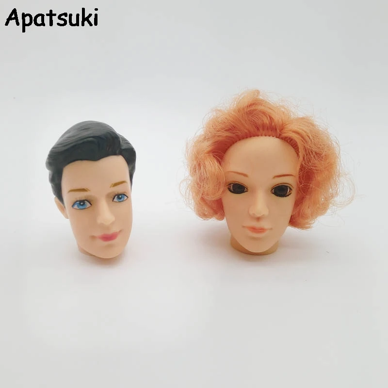 Кукольные аксессуары для мужчин 2 шт./лот голова Кена мальчик кукла бойфренд