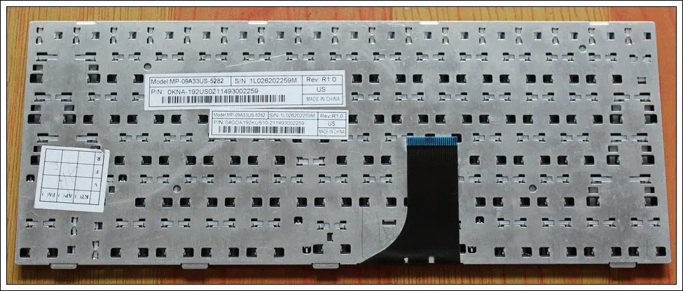 Английская клавиатура для ноутбука ASUS EEEPC EEE PC 1005 1005HD 1005HA 1001 1001H 1005H 1008 1008H 1008HA 1001HA