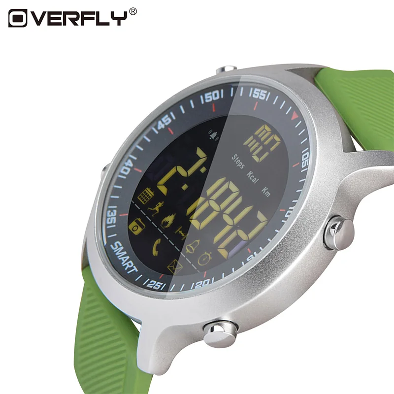Умные часы Overfly водонепроницаемые браслеты Фитнес браслет с шагомером сообщение